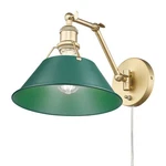 Golden Lighting 3306-A1W Bcb Orwell 9" Tall Wall Sconce Brushed Champagne. Fixed Price $199.99.