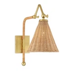 Savoy House Linell Light Sconce, Warm Brass 9-1499-1-322. Fixed Price $290.00.