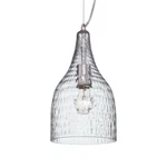 Pair Set Eurofase Altima 1-LIGHT Small Pendant, Chrome/clear 22903-013. Fixed Price $79.98.