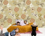 3D Flowers Pattern ZHUA18858 Wallpaper Murals Removable Self-adhesive Ann. Fixed Price $28.71.