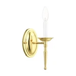 Livex Lighting 5121 60 Watt 4.25"W Wallchiere Sconce - Brass. Fixed Price $99.96.