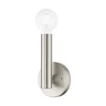 Livex Lighting 51131 Copenhagen 9" Tall Wall Sconce - Nickel. Fixed Price $63.96.