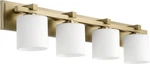 Quorum International 5369-4 Light 33"W Bathroom Vanity Brass. Fixed Price $401.00.