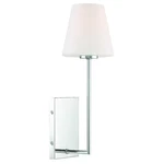 Crystorama Lena Wall Sconce In Polished Chrome. Fixed Price $198.00.