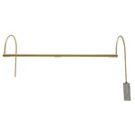 House Of Troy Ultra Slim-line 28" Picture Light, Satin Brass USLEDZ28-51. Fixed Price $492.00.