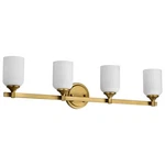 Nuvo Lighting 60/8644 Solara 33"W Vanity - Brass. Fixed Price $229.99.