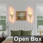Povectolay YC-YX105-80CM-J 2 Set, 31.4" Battery Operated Wall Sconces, Gold. Fixed Price $83.01.