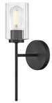 Lark 85580 Leta 16" Tall Bathroom Sconce - Black. Fixed Price $69.99.