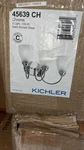 Kichler Jolie 3-LIGHT Vanity Lighting Chrome Plated Modern Bathroom Wall Fixture. Fixed Price $39.99.
