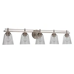 Craftmade Drake Light Vanity, Brushed Polished Nickel - 19642BNK5. Fixed Price $193.32.