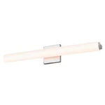Sonneman 2431-FT Chrome Tubo Slim 24" Led Bathroom Bar With Flat Trim. Fixed Price $470.00.