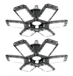 Megrezo Led Garage - 15000 Lumen 6500K Daylight 150W, Six Leaf Gara.... Fixed Price $40.15.