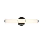 Eurofase Santoro Small Led Bathbar, Black 39316-035. Fixed Price $134.34.
