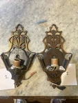 Virden Sconce Slip Frame Needs Electric No SHADES-#1 Sold -#2 Is Available. Fixed Price $110.00.