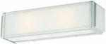 Hampton Bay Axton 2-LIGHT Brushed Nickel Vanity Fixture 1000 038 997. Fixed Price $22.50.