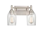 Millennium Lighting 4992 Arlett 13"W Bathroom Vanity - Nickel. Fixed Price $133.90.