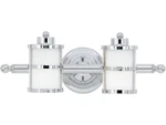 Quoizel Tranquil Bay Bath Vanity, 2-LIGHT 200 Total Watts, Polished Chrome. Fixed Price $199.00.
