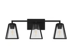 Home Decorators Collection Mackenzie Place 3-LIGHT 24 In Black Bath Vanity. Fixed Price $74.99.