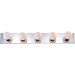 Nuvo Lighting 77/196 Chrome 5-LIGHT 30"W Vanity Strip Ada Compliant. Fixed Price $39.99.