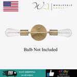 Globe Electric 51736 Alexandria 2-LIGHT Reversable Vanity Light, Matte Brass. Fixed Price $29.99.