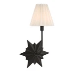 Savoy House 9-4408-1 Crestwood 16" Tall Bathroom Sconce Black Tourmaline. Fixed Price $142.00.