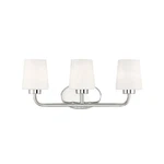 Savoy House Capra 3-LIGHT Bathroom Vanity Light, Polished Nickel 8-4090-3-109. Fixed Price $290.00.