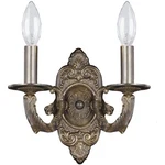 Crystorama 5122-VB Paris Market Sconce Wall Light In Venetian Bronze. Fixed Price $144.42.