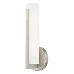 Livex Lighting Visby 8W Led Contemporary Metal Ada Wall Sconce Brushed Nickel. Fixed Price $118.99.