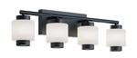 Afx SYDV2807LAJUD Sydney 4 Light 7"W Led Vanity - Black. Fixed Price $218.00.