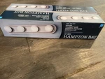 Hampton Bay 4-LIGHT Led Vanity Wall Fixture Brushed Nickel. Fixed Price $45.00.