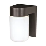 Nuvo Lighting 77-138 8" Utility Wall With White Glass Bronzotic Finish. Fixed Price $32.65.