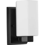 Progress Lighting P300476 Estrada 8" Tall Bathroom Sconce - Black. Fixed Price $89.99.