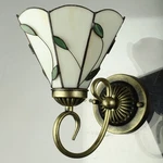 Tiffany Wall Lighting Petal Sconces Retro Stained Glass Style Lamp. Fixed Price $56.31.