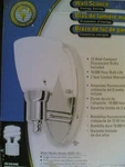 Nib Nice 1-LITE Energy-efficient Fluorescent Sconce Wall Light (chrome). Fixed Price $39.95.