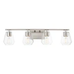 Maxim 21334CL Geode Light 31"W Vanity - Nickel. Fixed Price $206.40.