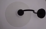 Dockside 1-LIGHT Outdoor Wall Sconce White And Black Coastal Rated. Fixed Price $20.00.
