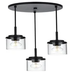 Melucee 3-LIGHT Farmhouse Black Pendant Lights Kitchen Island Modern. Fixed Price $176.21.