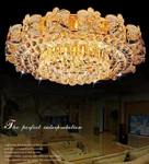 23.6"LUXURY Crystal Chandelier Flush Mount Ceiling Fixture Pendant Lamp Lighting. Fixed Price $236.59.