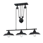 Westinghouse 6129400 Iron Hill Vintage-style Three Light Indoor Pulley Pendan.... Fixed Price $187.76.