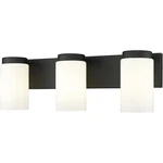 Z-lite 746-3V-MB Burk Light 22.5 Inch Matte Black Bath Vanity Wall. Fixed Price $168.00.