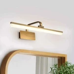 Huoku Nimbus 23.7 In. 1-LIGHT 14-WATT Brushed Brass Gold Led Vanity Bar. Fixed Price $59.99.