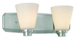 Dolan Designs 3402-09 Southport Bathroom Vanity Light Satin Nickel. Fixed Price $125.00.