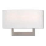 Livex Lighting 42402-91 Hayworth Wall Sconce Brushed Nickel. Fixed Price $189.96.