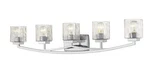 Z-lite 1929-5V Zaid Light 40"W Vanity Chrome. Fixed Price $392.00.