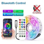 Eeekit 3528 Smd 10M 32FT Rgb 600LEDS Light Strip 12V Power +44KEY Ir Remote. Fixed Price $24.99.