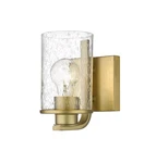 Z-lite 492-1S Beckett 7" Tall Bathroom Sconce Brass. Fixed Price $102.00.