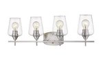 Z-lite 473-4V Joliet Light 30"W Vanity Nickel. Fixed Price $171.70.