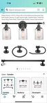 Globe Electric 51415 5-PIECE All-in-one Bathroom Accessory Set, With Vanity,. Fixed Price $79.22.