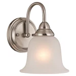 Boston Harbor LYB130928-1VL-BN Brushed Nickel Wall Sconce With Single Light. Fixed Price $51.61.