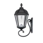 Gama Sonic Solar Outdoor Wall Light, Single Lamp Only - Sconce, Black. Fixed Price $269.99.